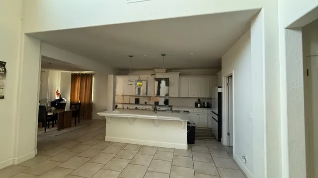 a view of empty room