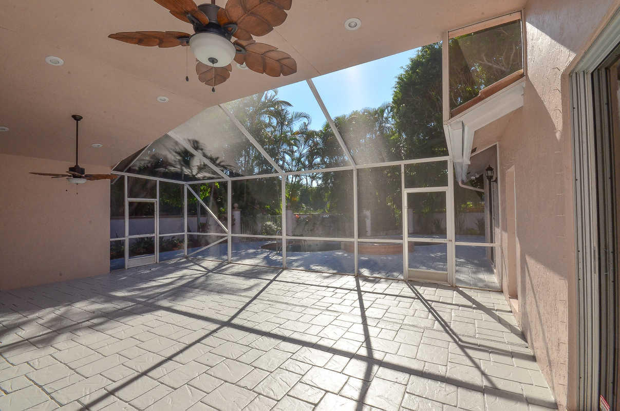 6601 Northwest 23rd Way Boca Raton, FL 33496 - Photo 29 of 36 SCREENED PATIO