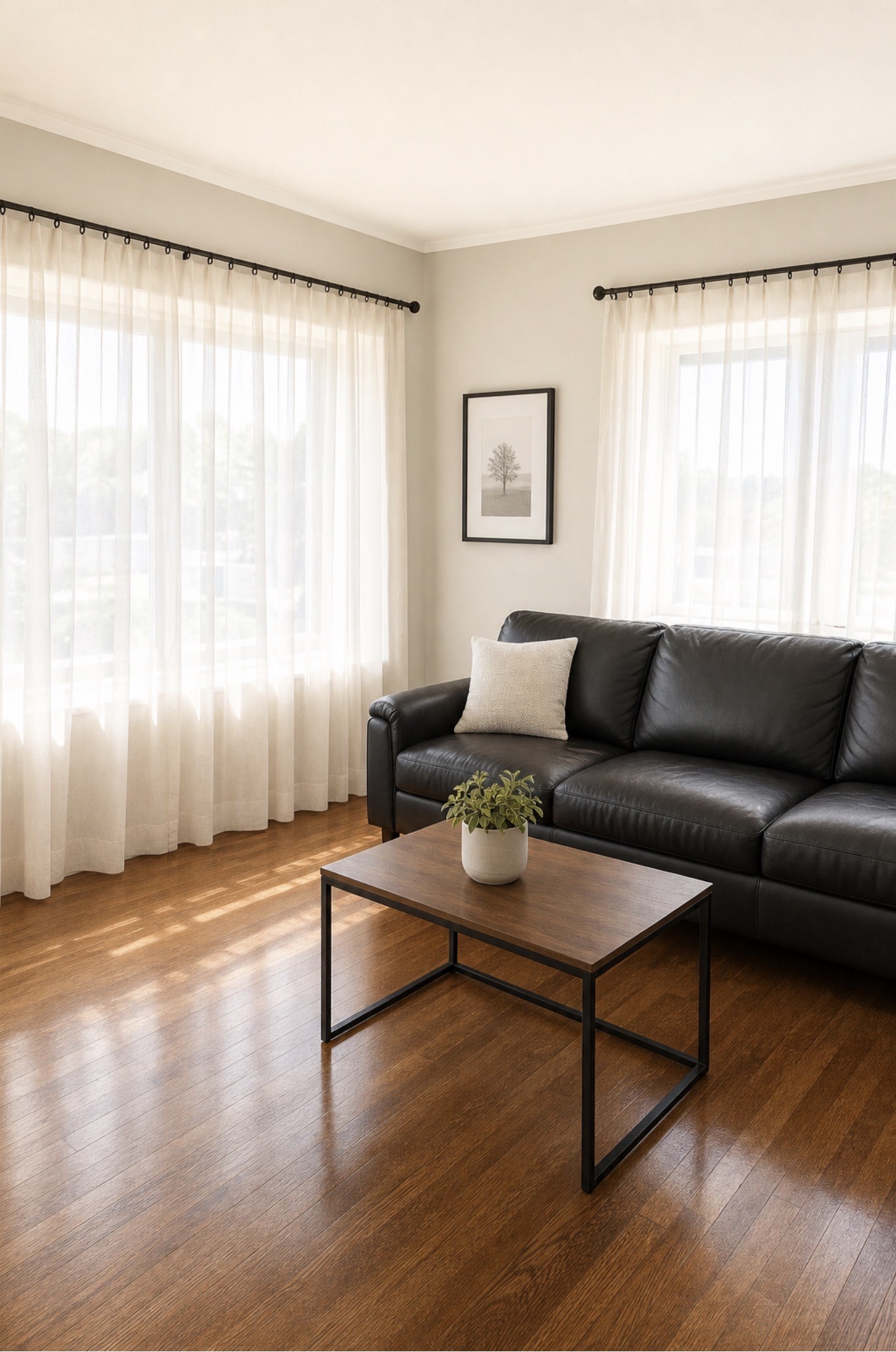516 Walnut Street McLean, TX 79057 - Photo 6 of 12 a living room with furniture and a window