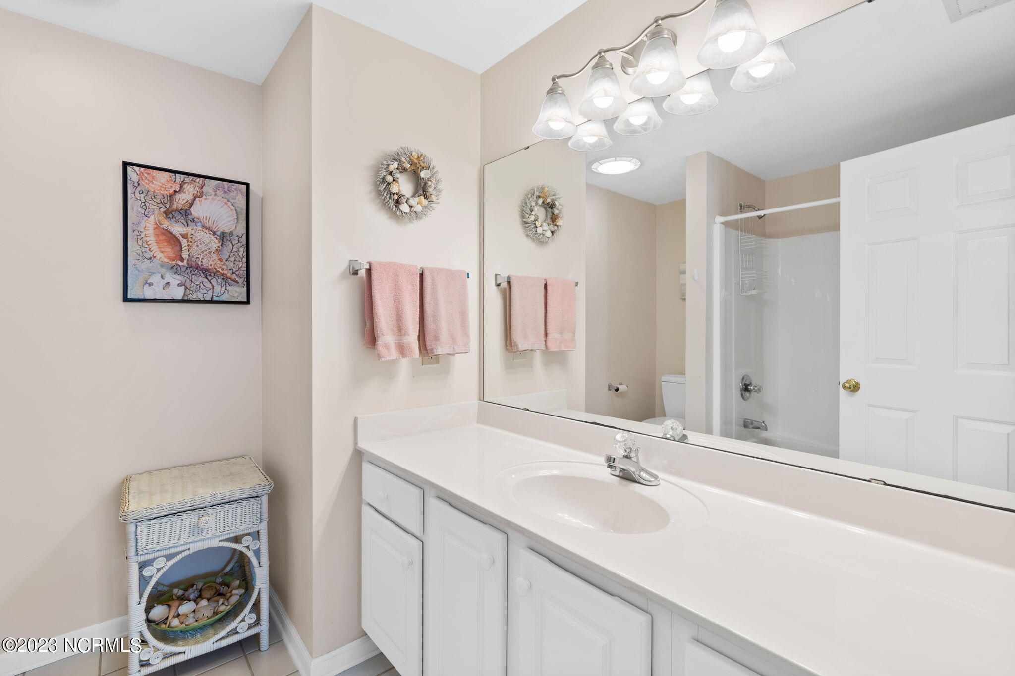 126 Rice Mill Circle, Unit 2 Sunset Beach, NC 28468 - Photo 32 of 90 Bedroom 2 vanity