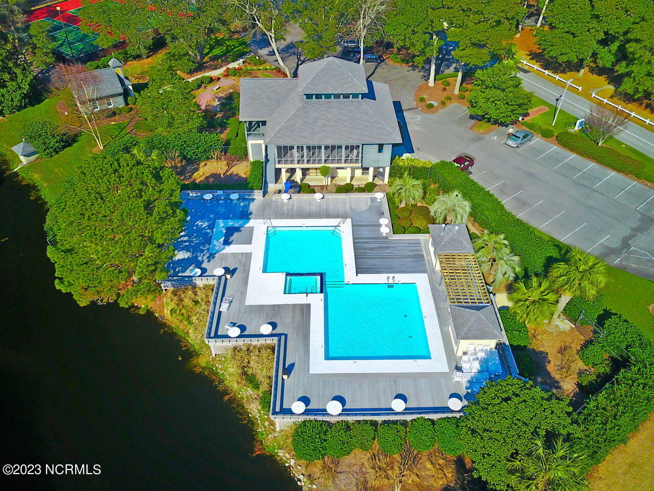 126 Rice Mill Circle, Unit 2 Sunset Beach, NC 28468 - Photo 69 of 90 aerial view