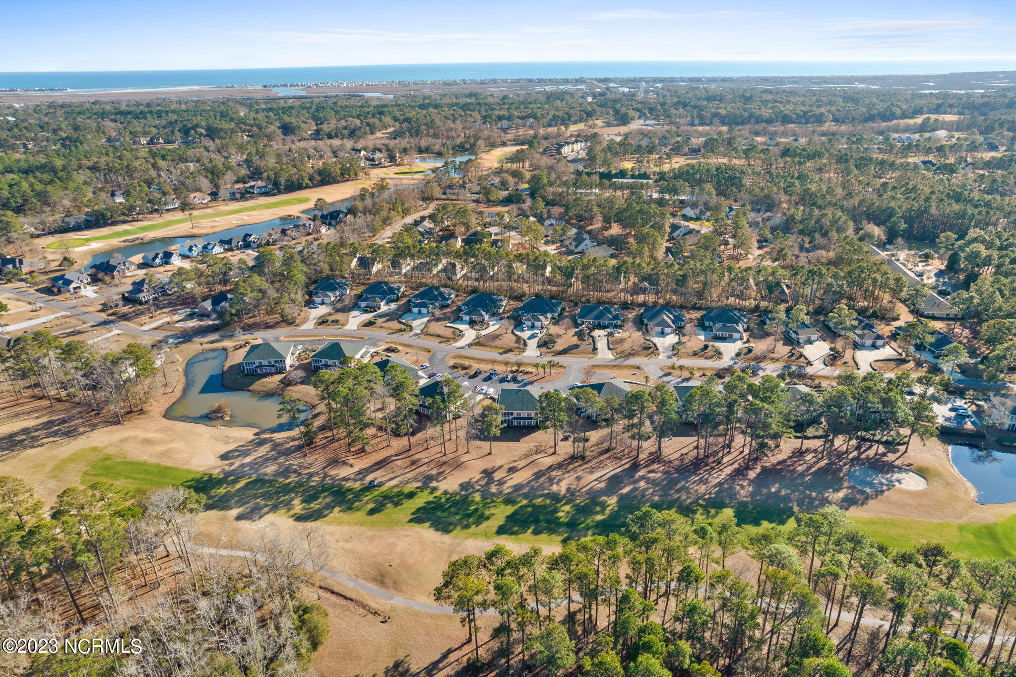 126 Rice Mill Circle, Unit 2 Sunset Beach, NC 28468 - Photo 83 of 90 aerial view