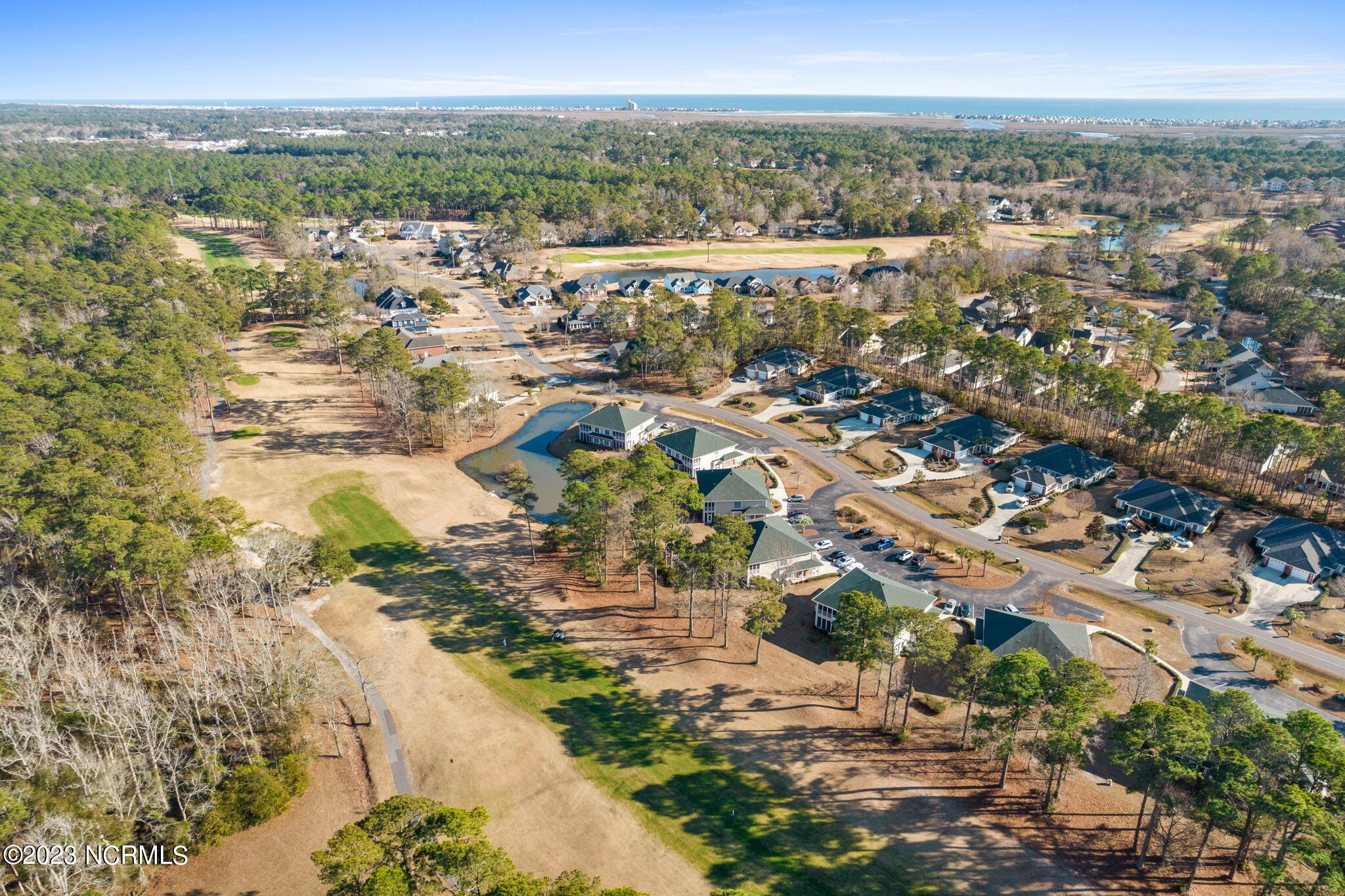 126 Rice Mill Circle, Unit 2 Sunset Beach, NC 28468 - Photo 85 of 90 aerial view