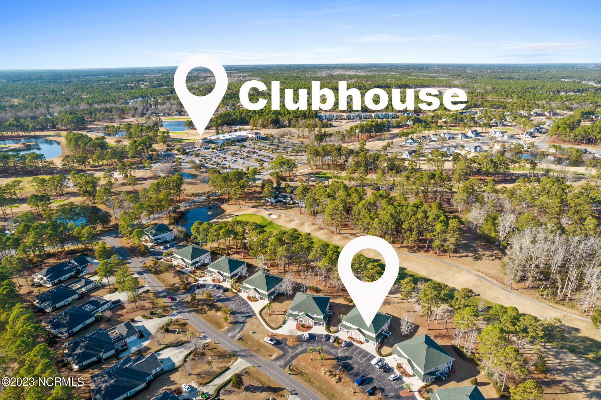 126 Rice Mill Circle, Unit 2 Sunset Beach, NC 28468 - Photo 86 of 90 aerial view