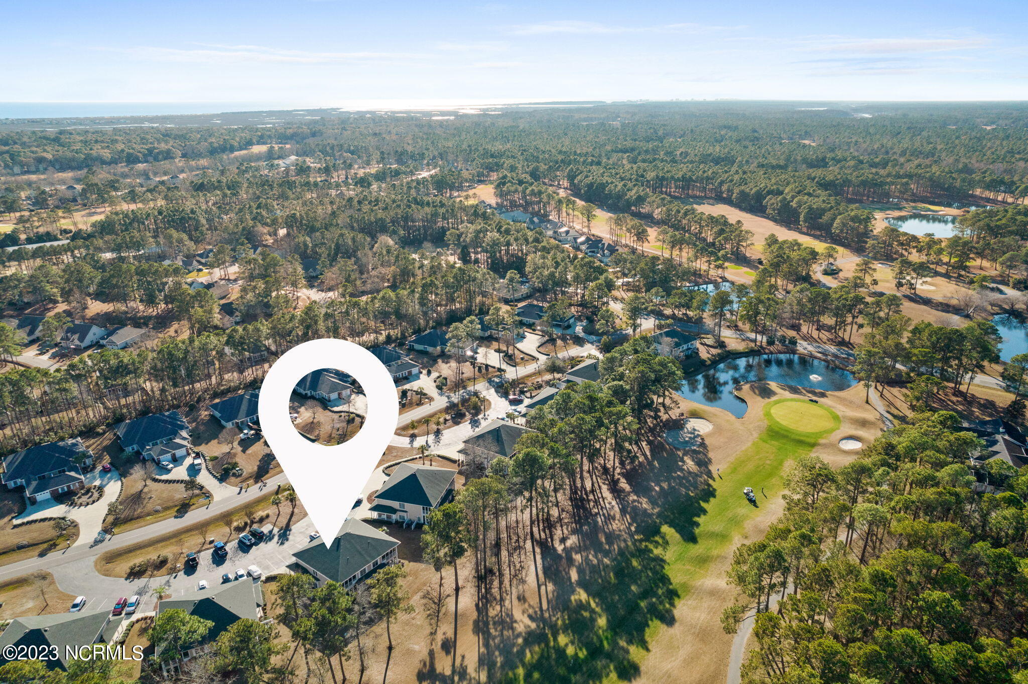 126 Rice Mill Circle, Unit 2 Sunset Beach, NC 28468 - Photo 87 of 90 aerial view