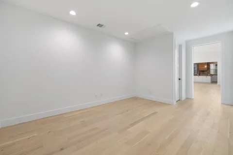 a view of empty room