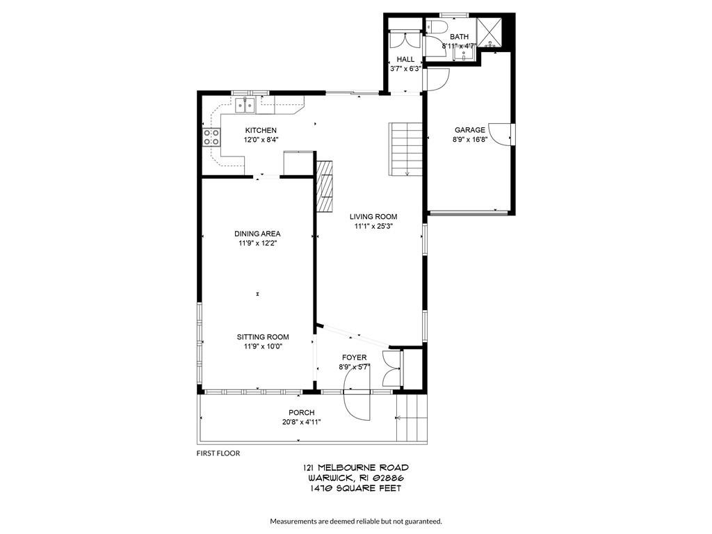 121 Melbourn Road Warwick, RI 02886 - Photo 35 of 36 Main Level Floor Plans
