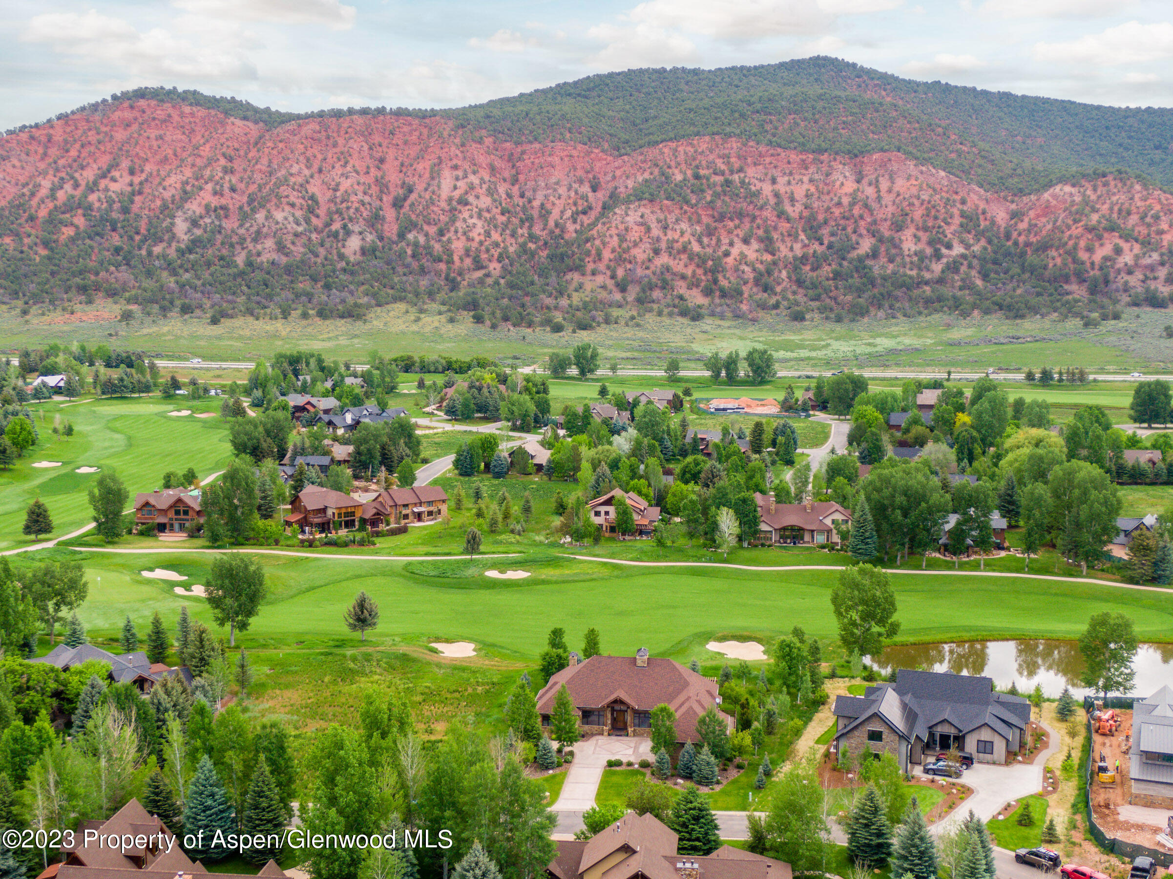 54 Kingfisher Carbondale, CO 81623 - Photo 35 of 39 a view of a lush green hillside and houses