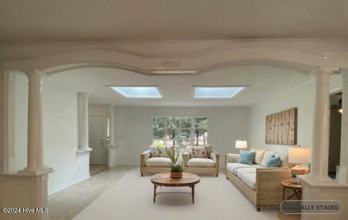 2 Crane Court Southwest Calabash, NC 28467 - Photo 3 of 18 Living room virtual staged