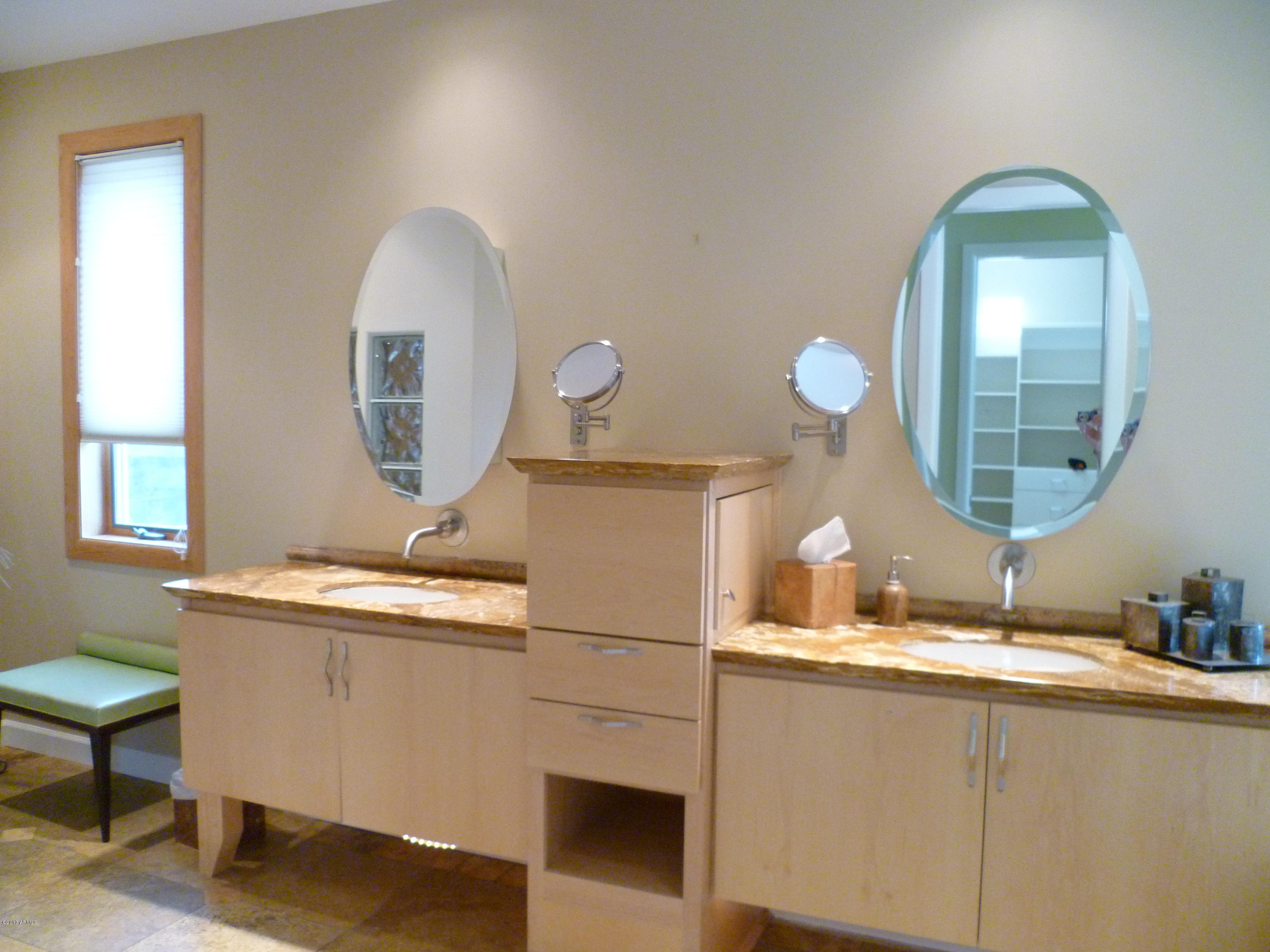 1912 East Mountain View Road Phoenix, AZ 85020 - Photo 35 of 81 Master bathrm--HIS/HER vanities