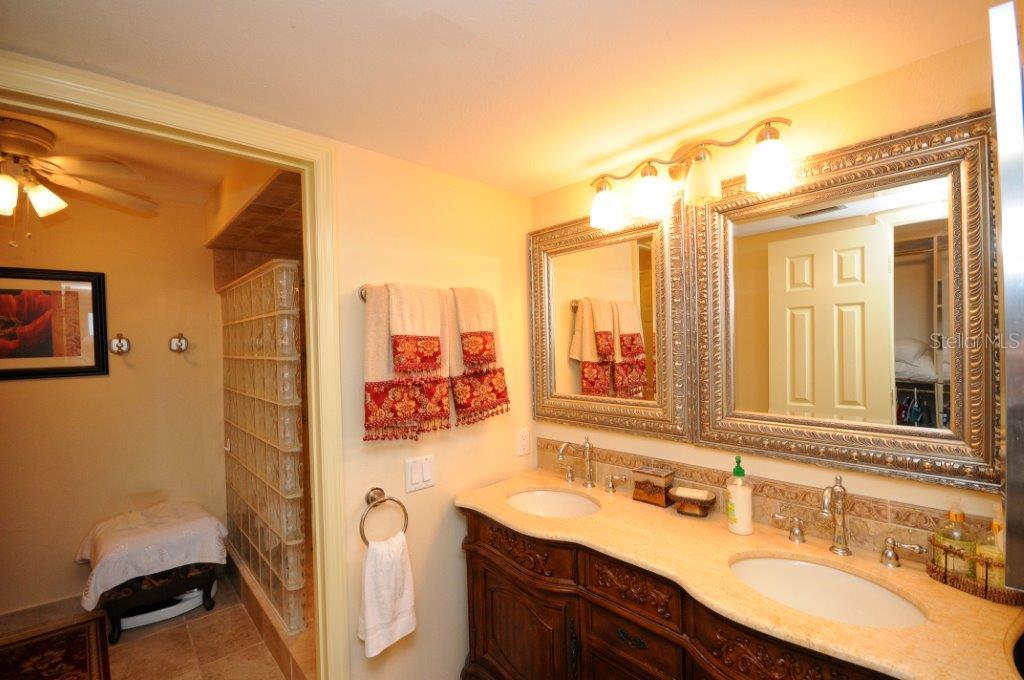 5880 Midnight Pass Road, Unit 808 Sarasota, FL 34242 - Photo 11 of 25 Master bathroom