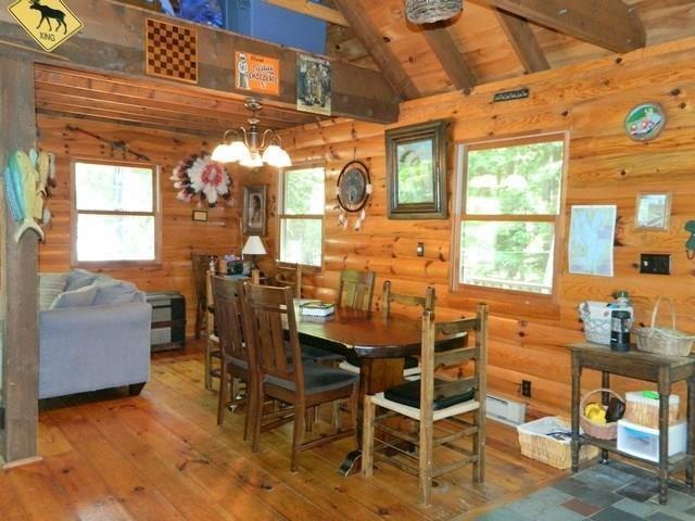 38-40 Blackberry Estates Rome, ME 04963 - Photo 10 of 23 Dinning area overlooking Long Pond.