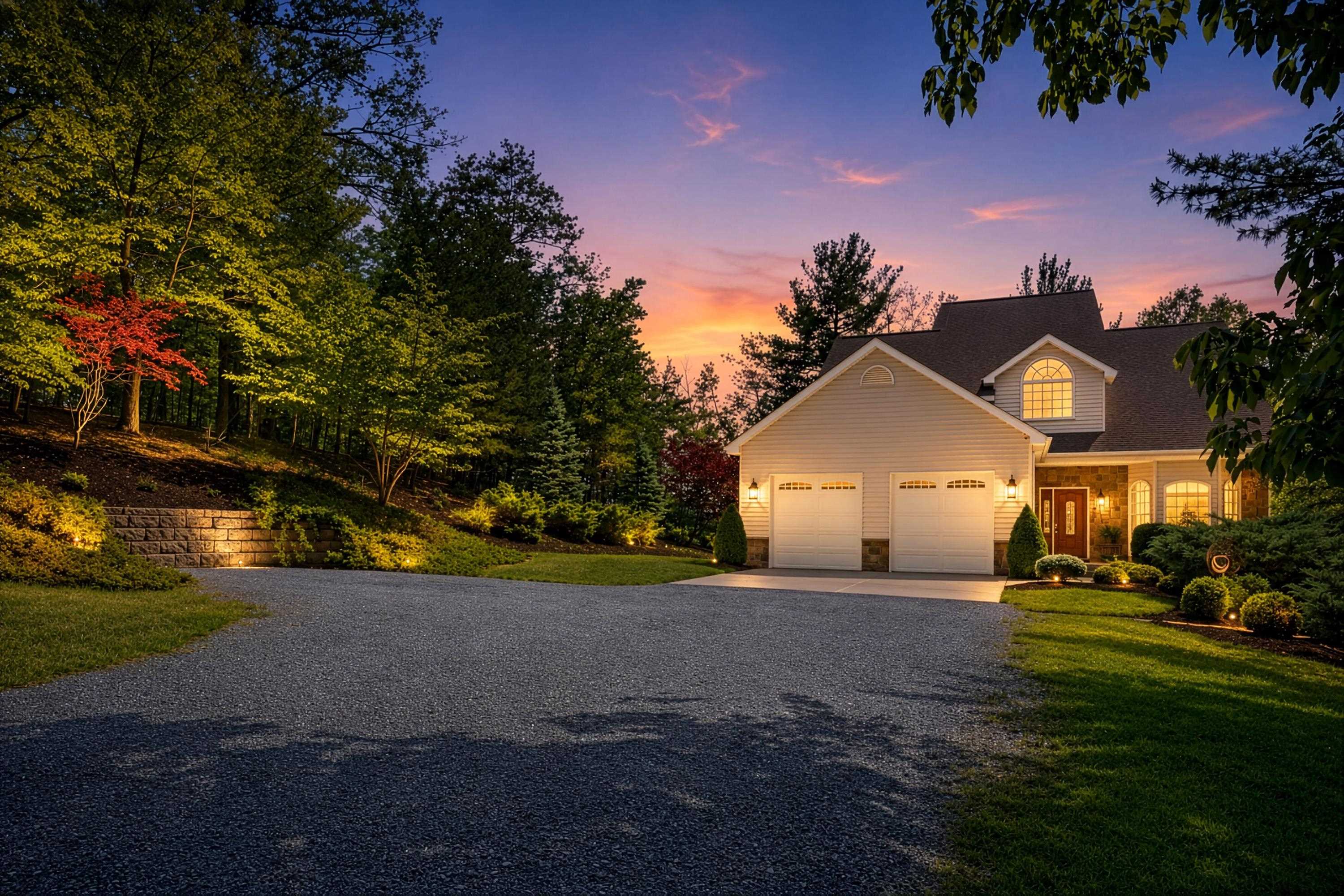 759 Rife's Ford Road Verona, VA 24482 - Photo 67 of 67 a front view of a house with a yard and garage