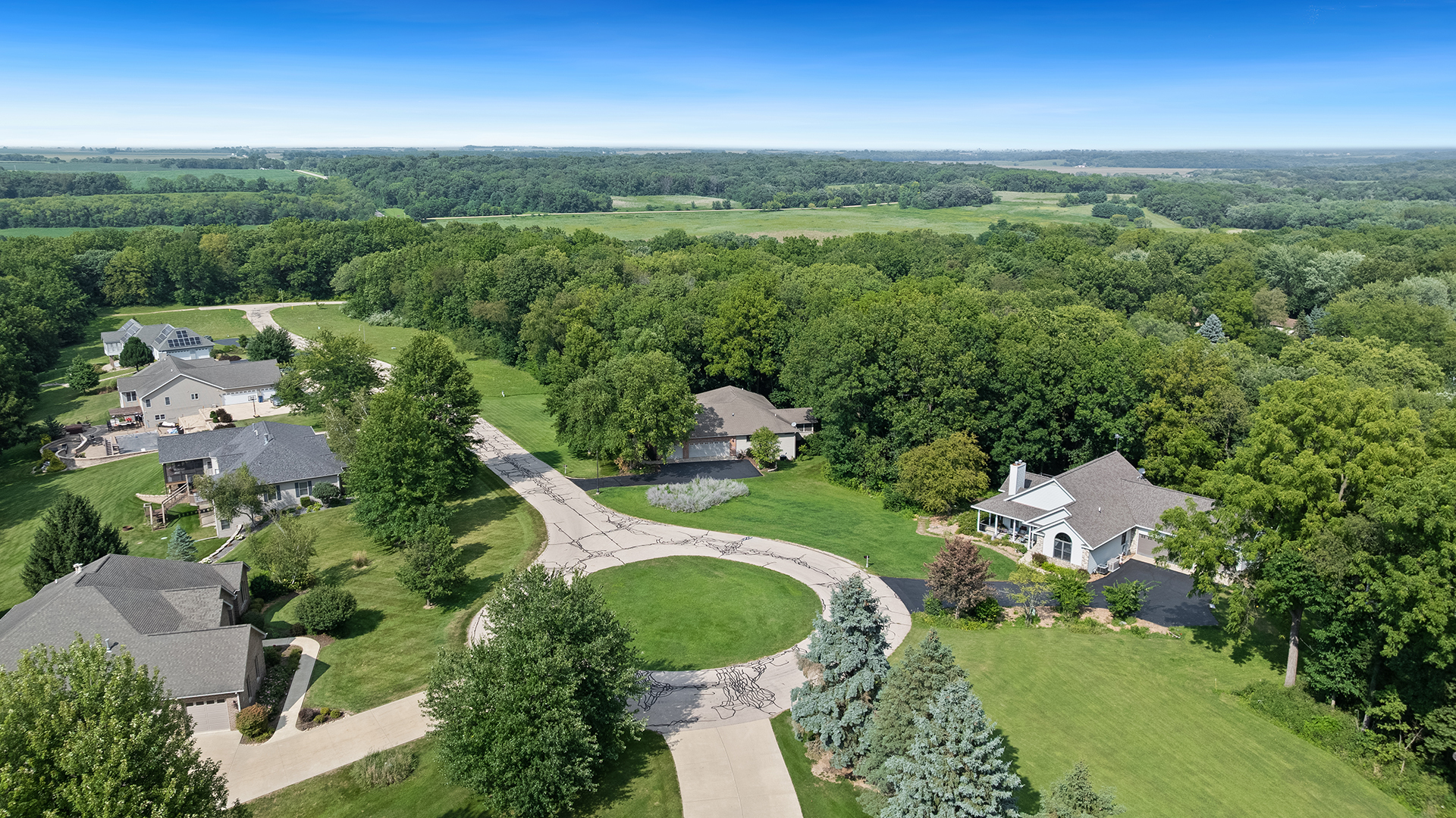 2162 Fawn Ridge Road Dixon, IL 61021 - Photo 52 of 53 an aerial view of a house with outdoor space and street view