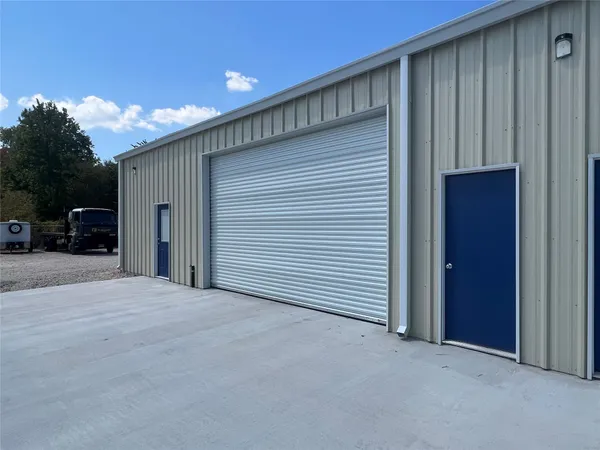 a view of a car garage