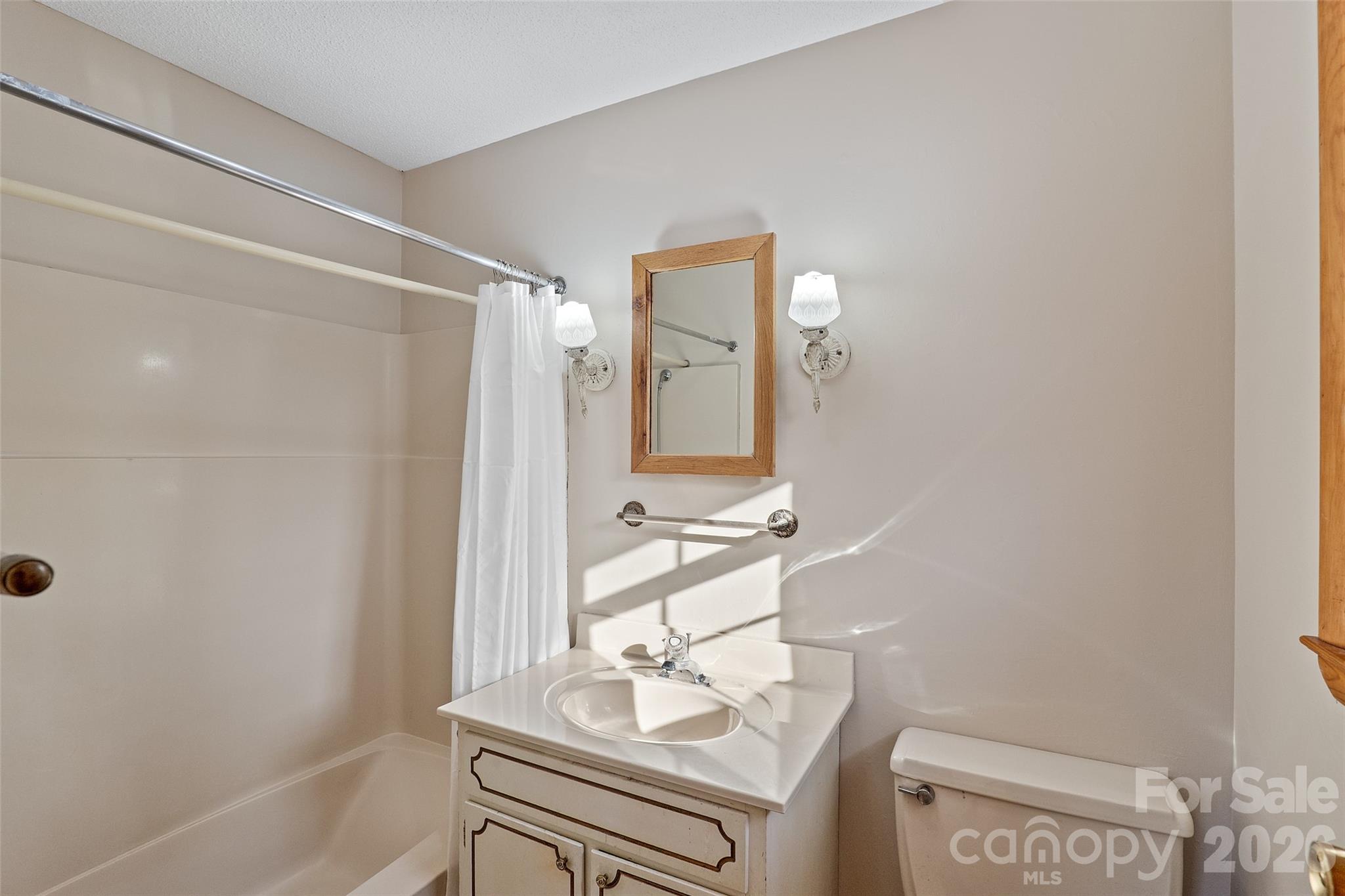 591 Landrum Road Tryon, NC 28782 - Photo 31 of 48 a bathroom with a sink a toilet and shower