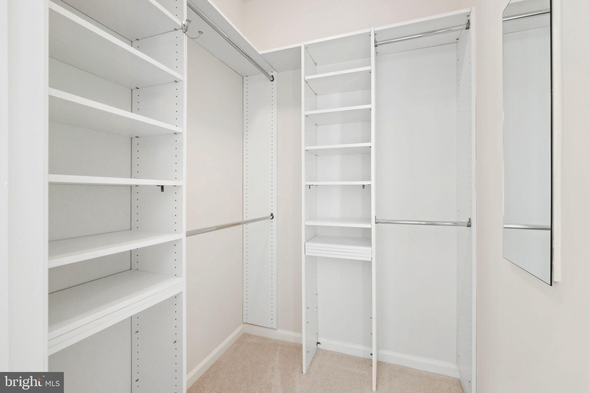 520 Kersten Street Gaithersburg, MD 20878 - Photo 28 of 63 a view of an empty walk in closet