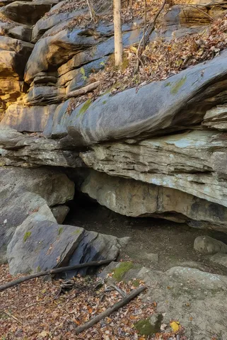 a view of a lake with a building in the back