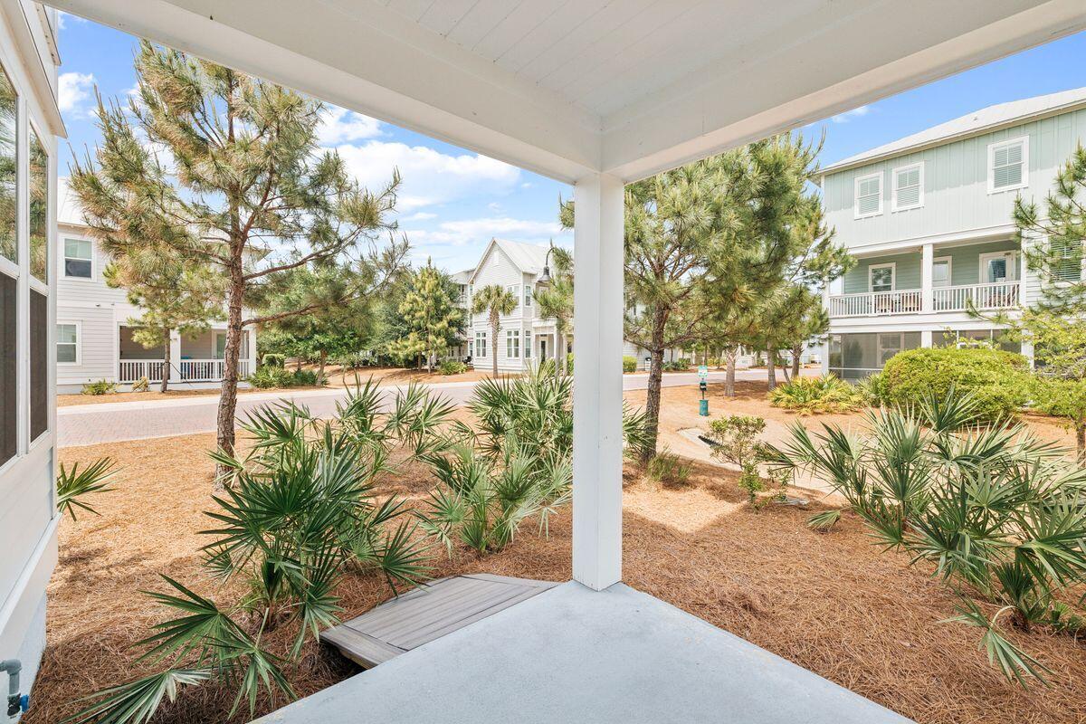 11 East Crabbing Hole Ln Inlet Beach Inlet Beach, FL 32461 - Photo 48 of 59 Back Porch with Ramp