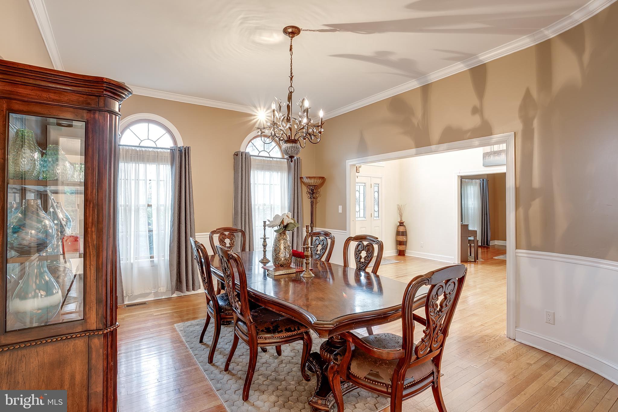 6 Oak Ridge Drive Voorhees, NJ 08043 - Photo 10 of 52 a view of a dining room with furniture window and wooden floor