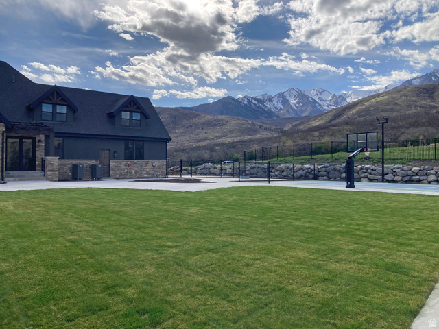 259 Meadow Drive Springville, UT 84663 - Photo 5 of 62 View of backyard with a mountain view