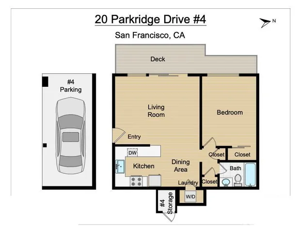 $680,000 | 20 Parkridge Drive, Unit 4, San Francisco, CA 94131