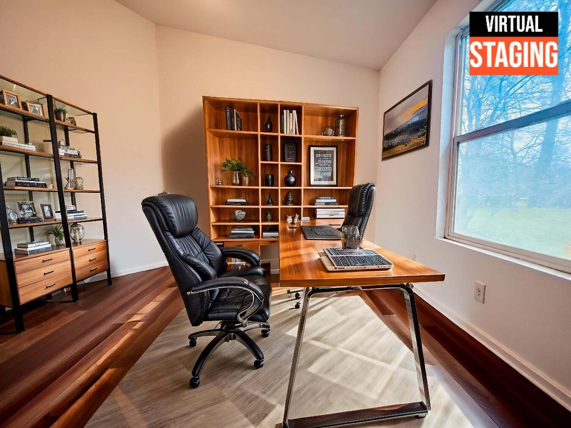 5321 Pine Street Anderson, CA 96007 - Photo 44 of 49 a view of a workspace with furniture and a window