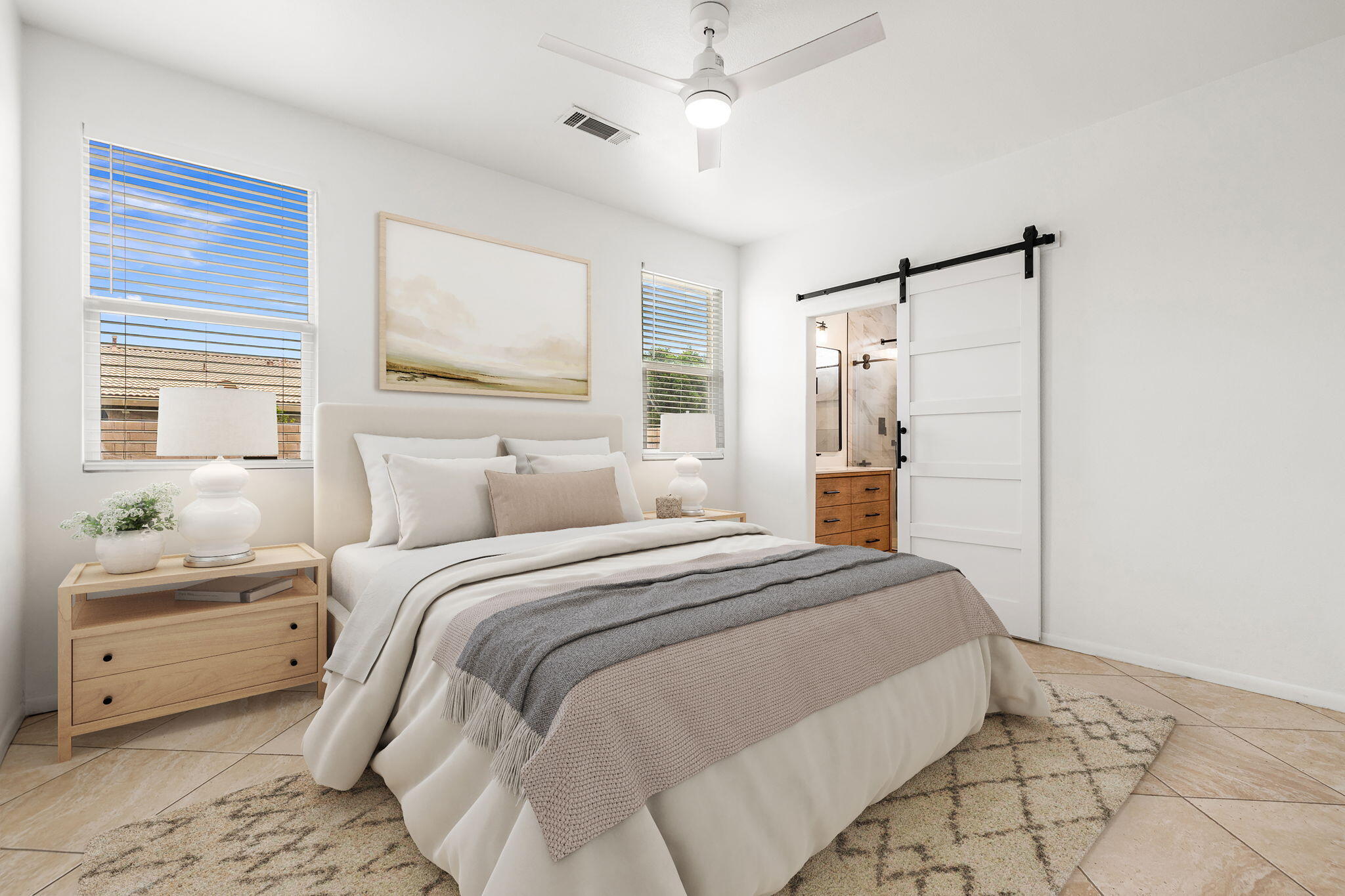 47558 Bison Circle Indio, CA 92201 - Photo 3 of 38 a bedroom with a bed and a window