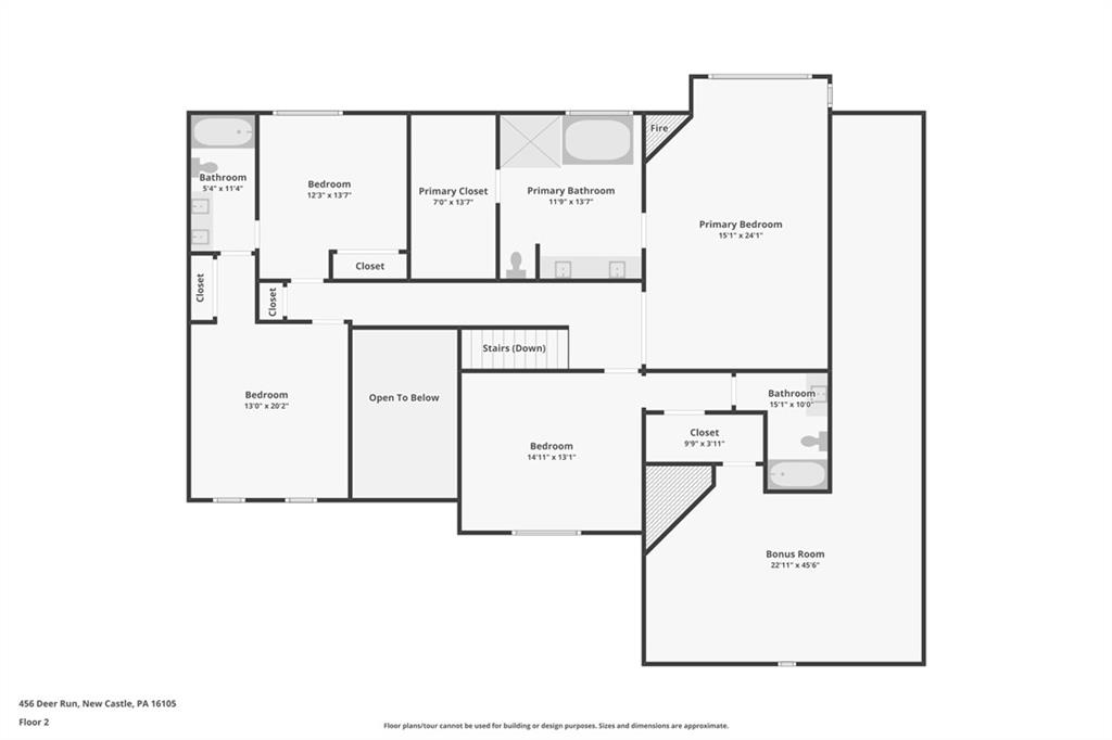 456 Deer Run Road New Castle, PA 16105 - Photo 45 of 46 2nd fl