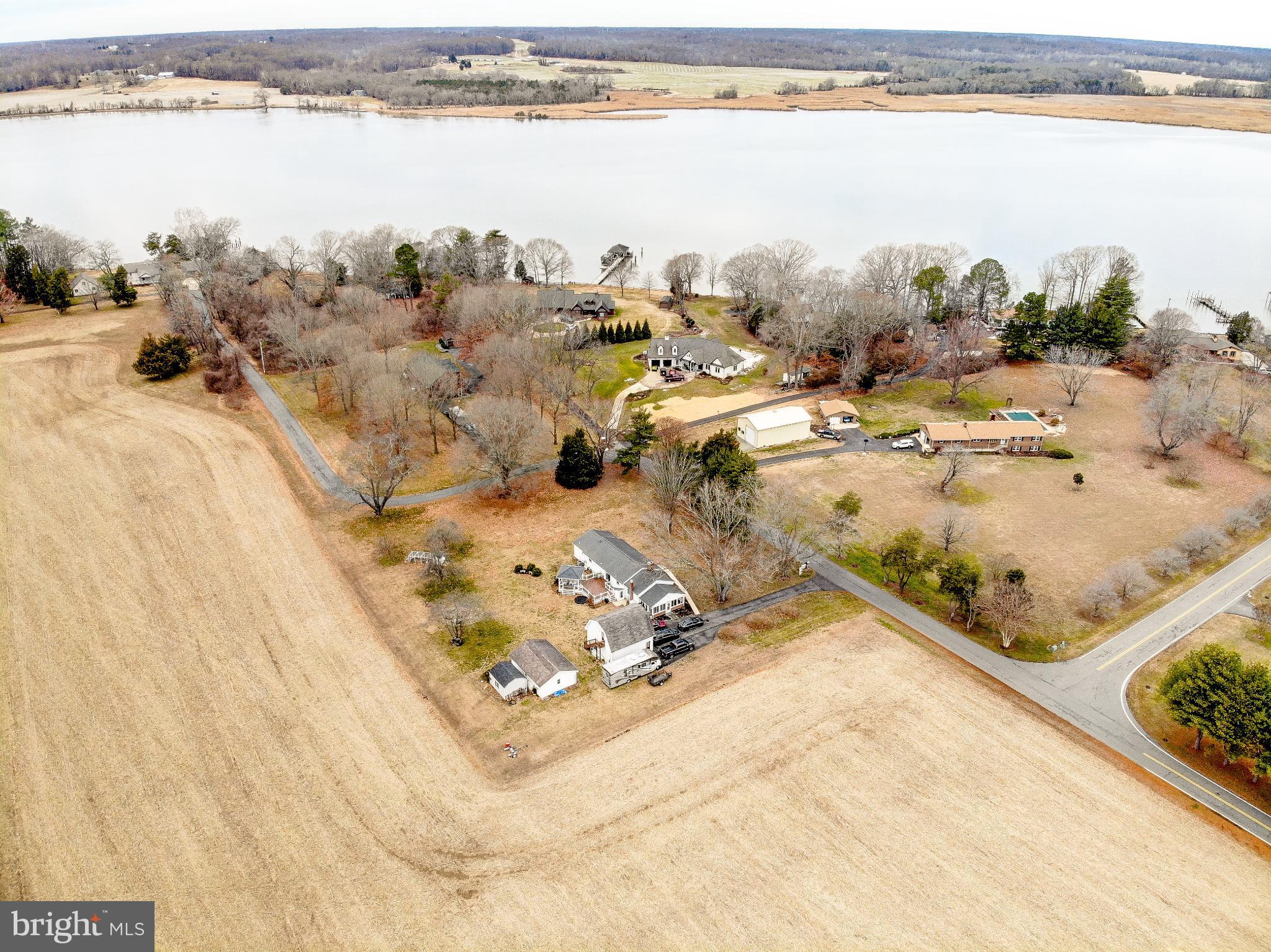 3406 Horn Road Huntingtown, MD 20639 - Photo 68 of 74 Scenic lakeside property with expansive fields.