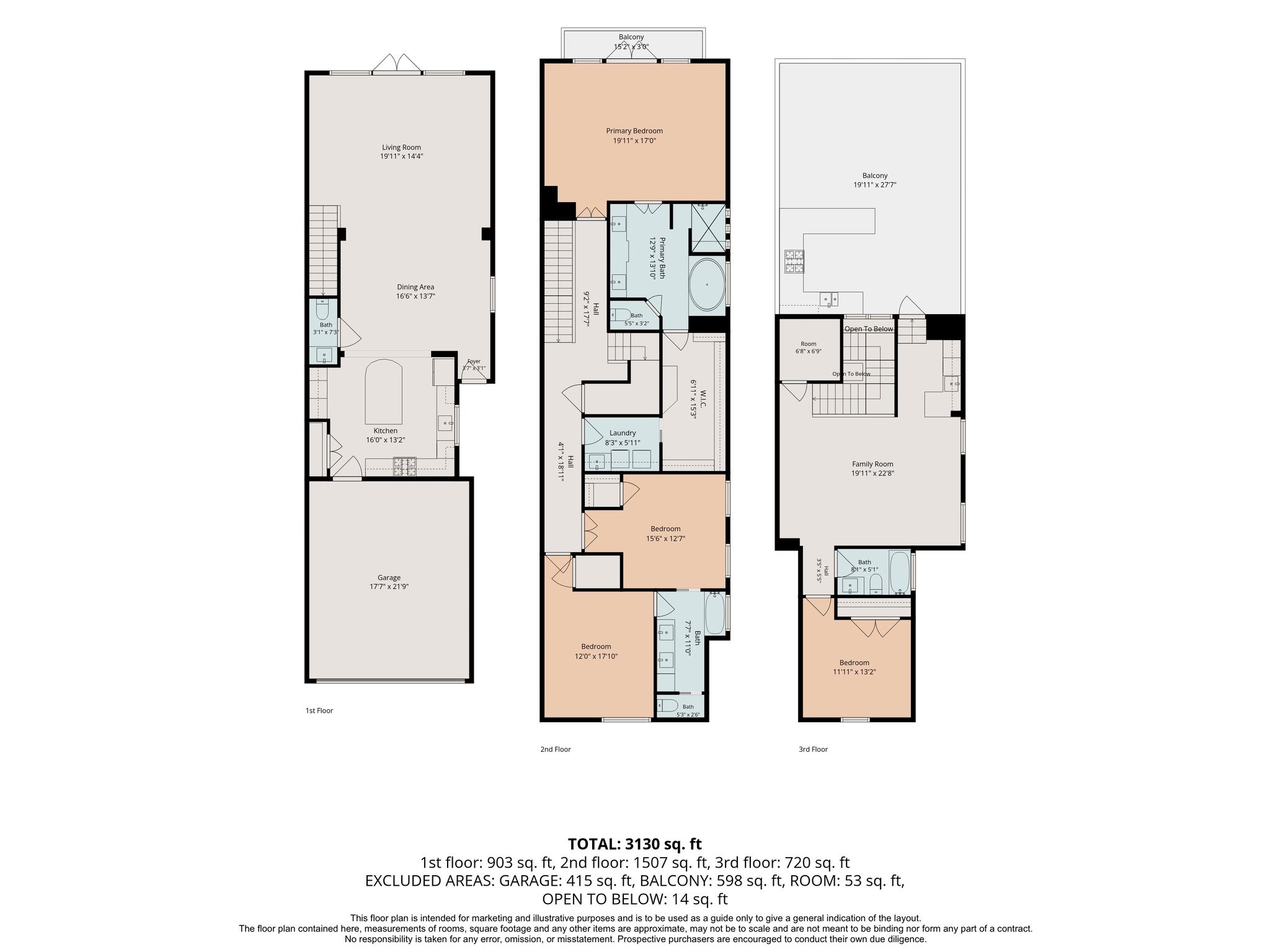 5334 Inker Street Houston, TX 77007 - Photo 39 of 39 Ideal floor plan for professionals or families looking for a unique city retreat.