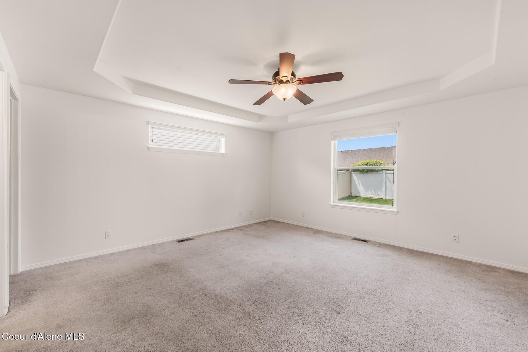 2633 Partridge Loop Post Falls, ID 83854 - Photo 11 of 22 Master Bedroom wTrey Ceiling