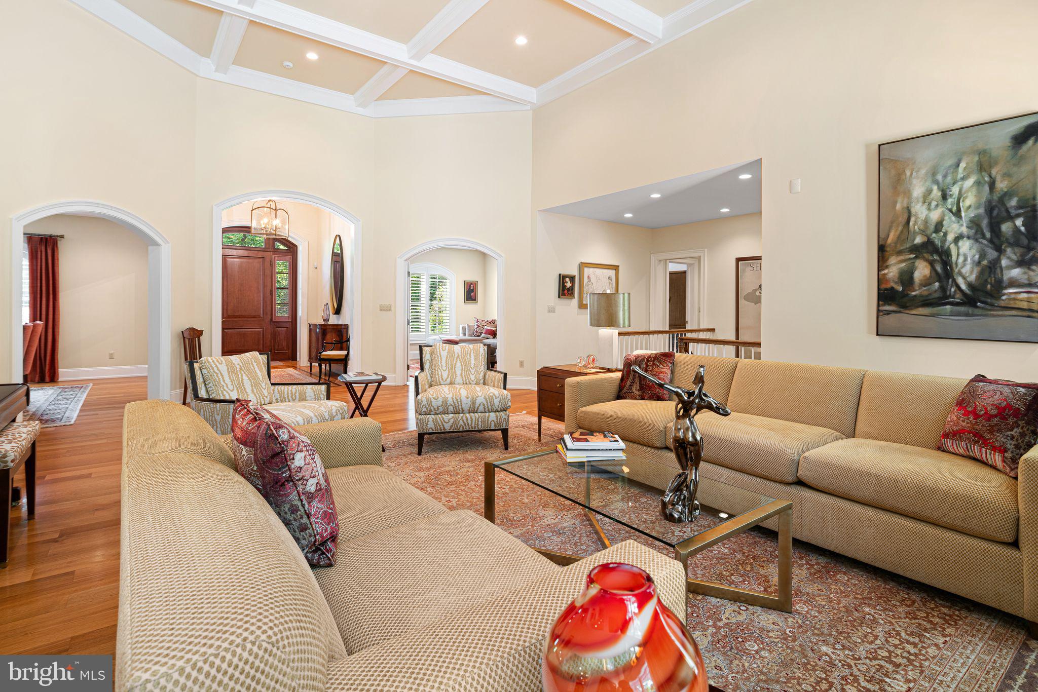 1990 Woodside Road Newtown, PA 18940 - Photo 15 of 57 Great room coffered ceiling
