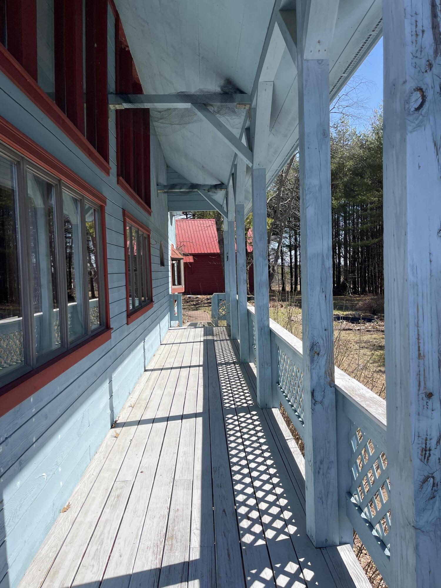 272 Sam Ingalls Road Bridgton, ME 04009 - Photo 29 of 48 Side porch looking toward the road