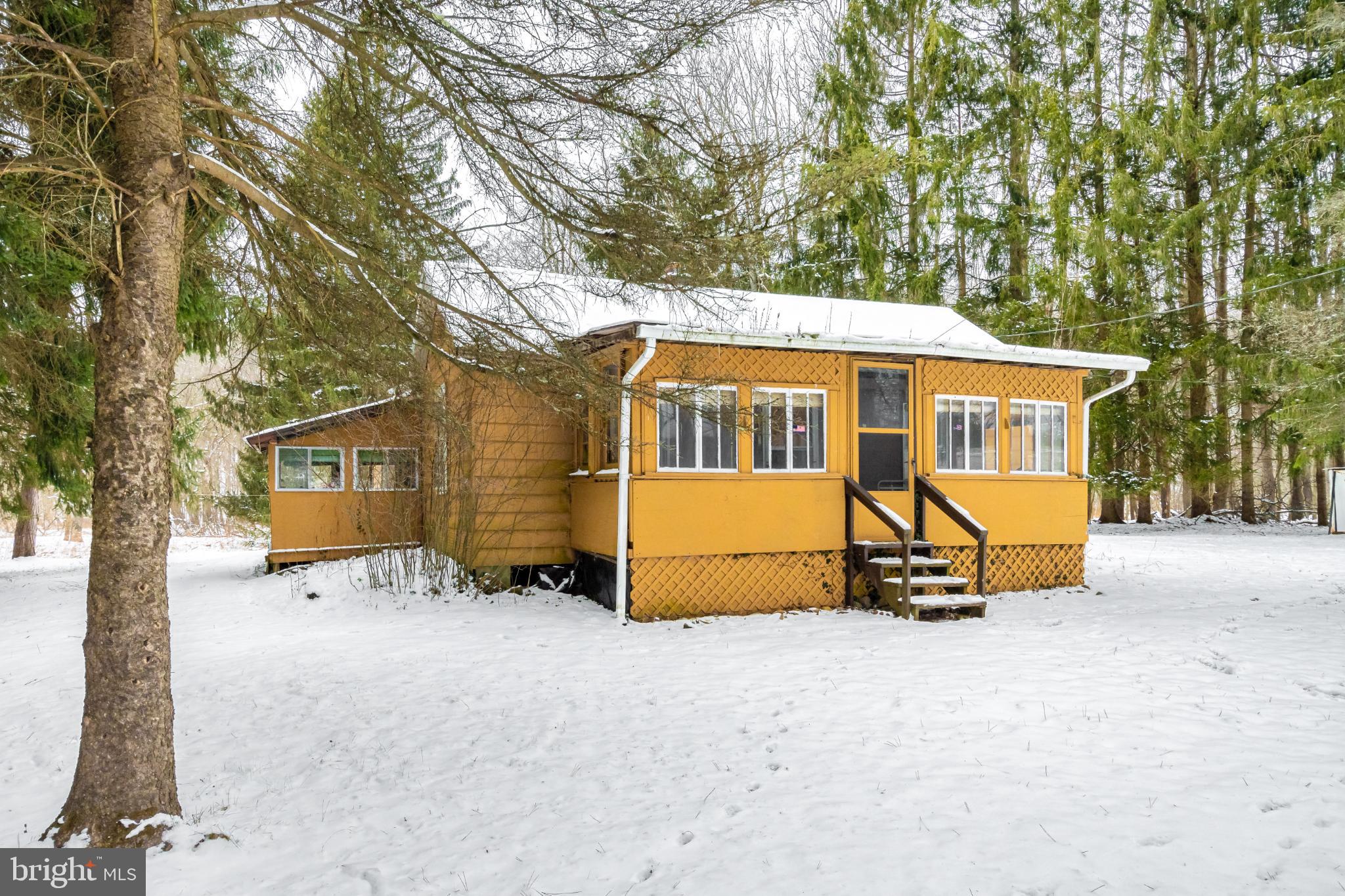 3416 Broadford Road Oakland, MD 21550 - Photo 2 of 23 Charming yellow cottage in a winter wonderland.