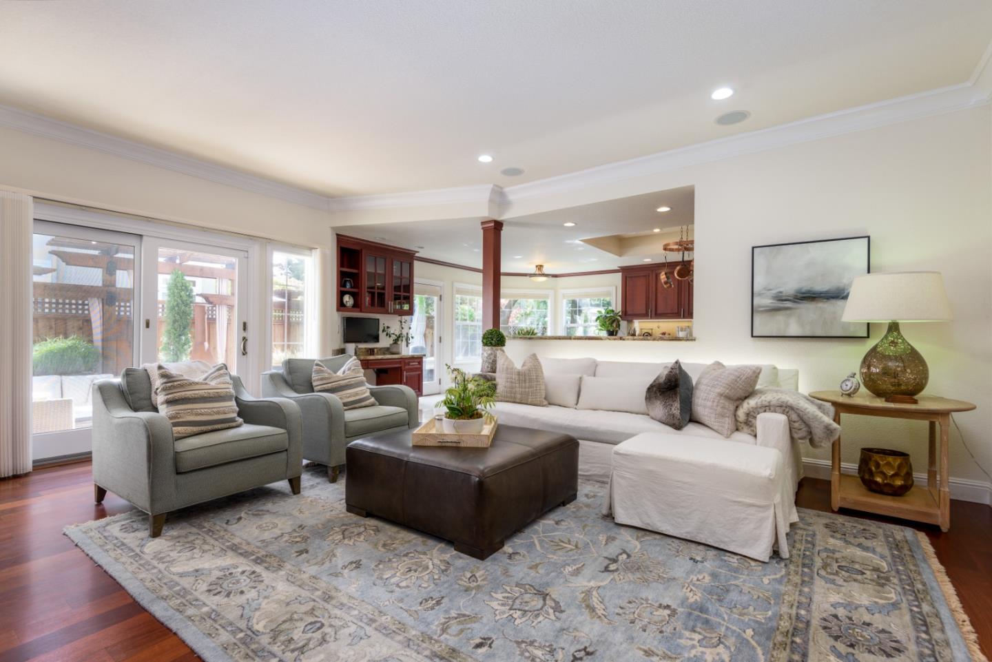 376 Eagle Trace Drive Half Moon Bay, CA 94019 - Photo 12 of 43 a living room with furniture and a large window