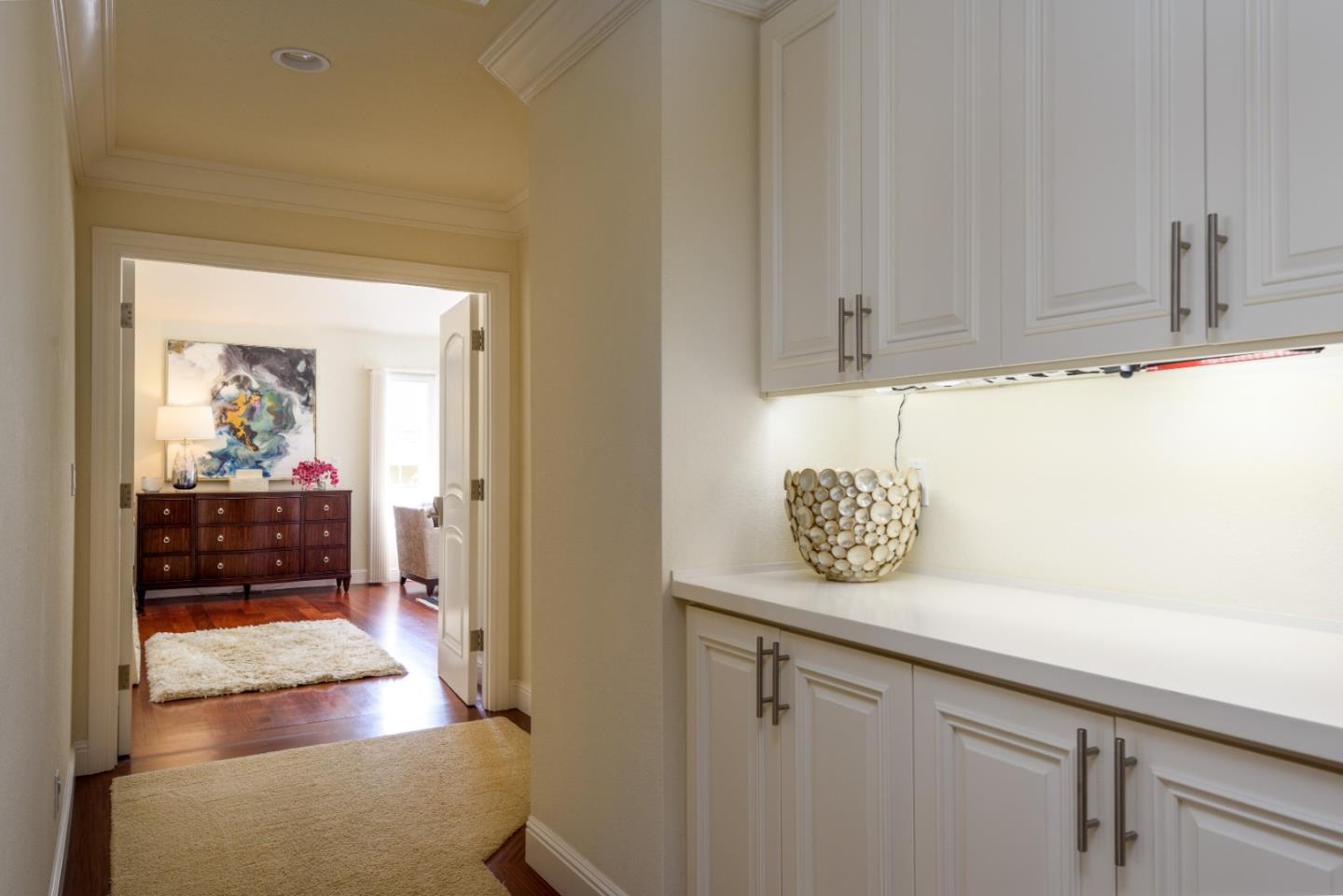 376 Eagle Trace Drive Half Moon Bay, CA 94019 - Photo 16 of 43 a view of hallway with washer and dryer