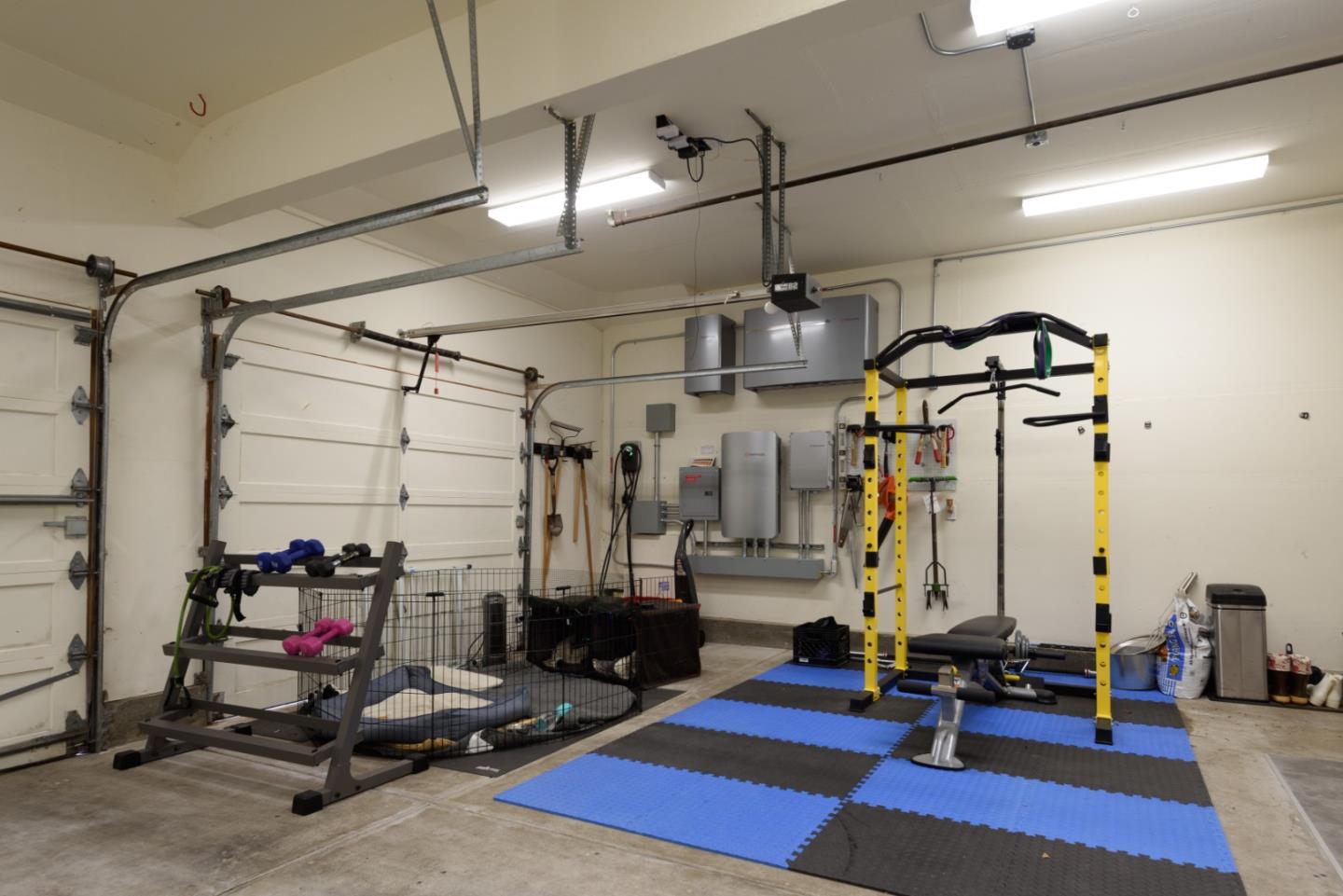 376 Eagle Trace Drive Half Moon Bay, CA 94019 - Photo 34 of 43 a view of a room with gym equipment