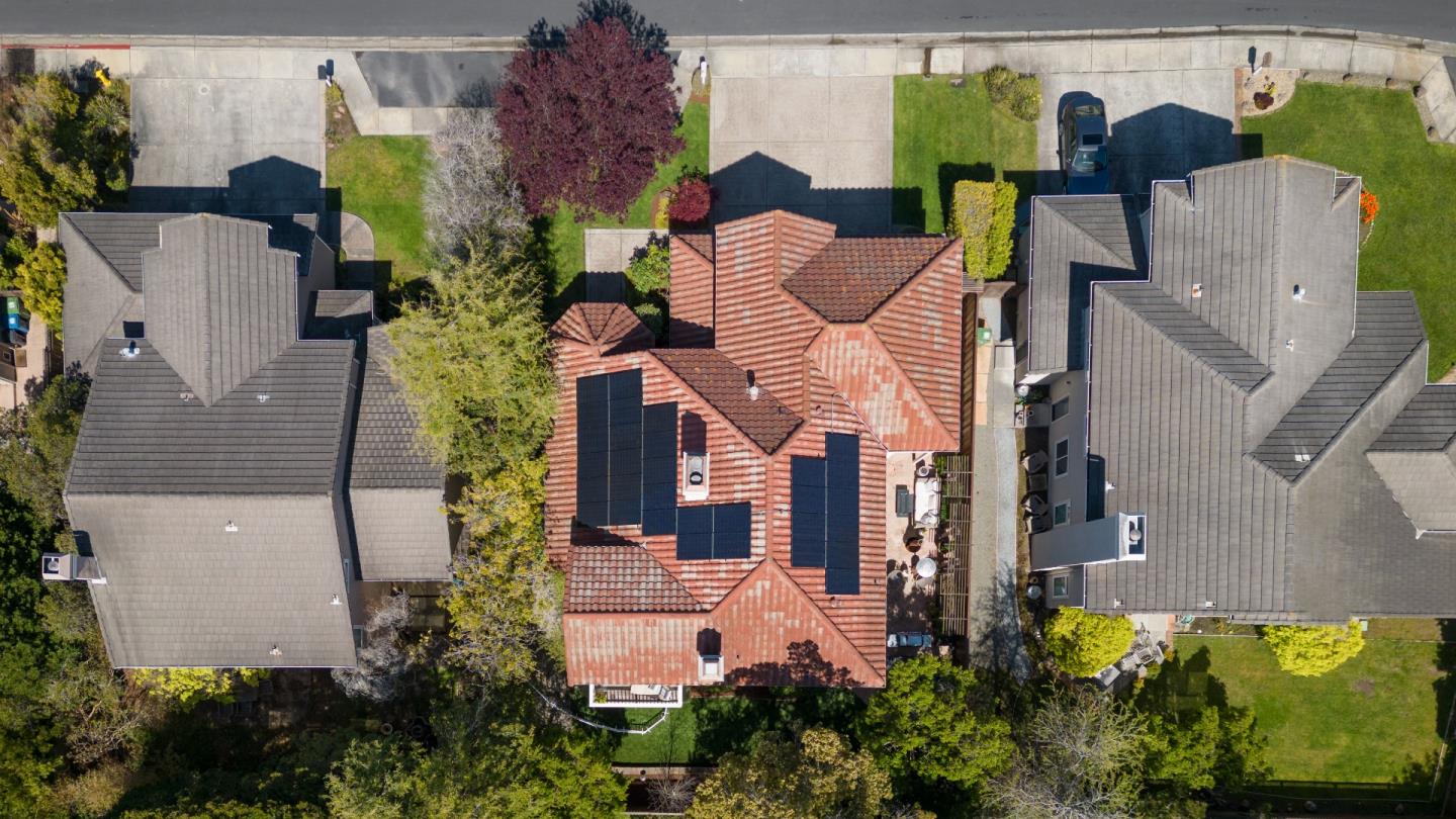 376 Eagle Trace Drive Half Moon Bay, CA 94019 - Photo 35 of 43 an aerial view of houses with an outdoor space