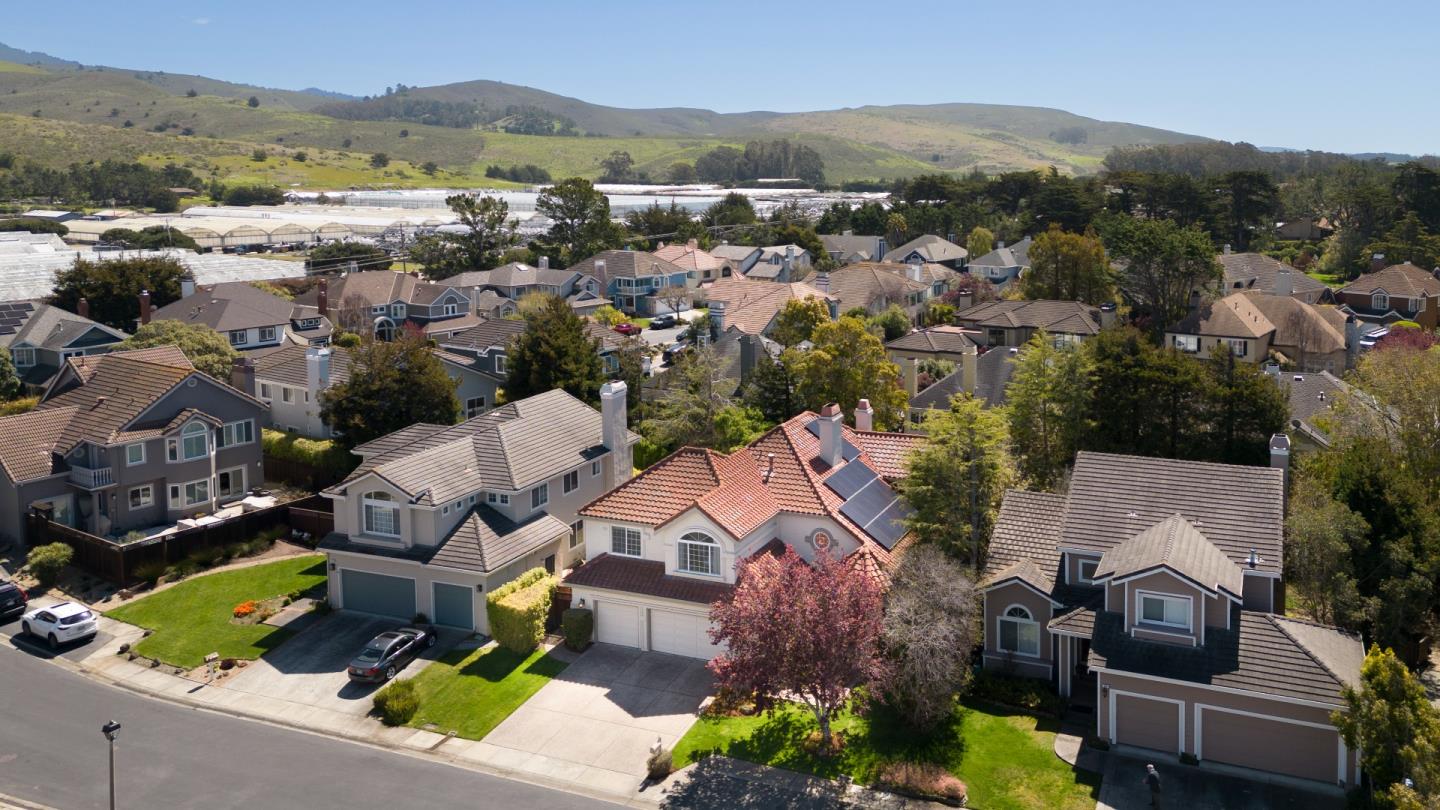 376 Eagle Trace Drive Half Moon Bay, CA 94019 - Photo 39 of 43 an aerial view of a house with lots of trees