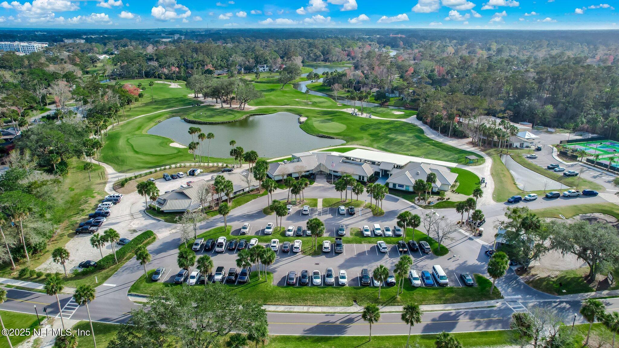 14 Turtleback Trail Ponte Vedra Beach, FL 32082 - Photo 39 of 63 an aerial view of a golf course with outdoor space