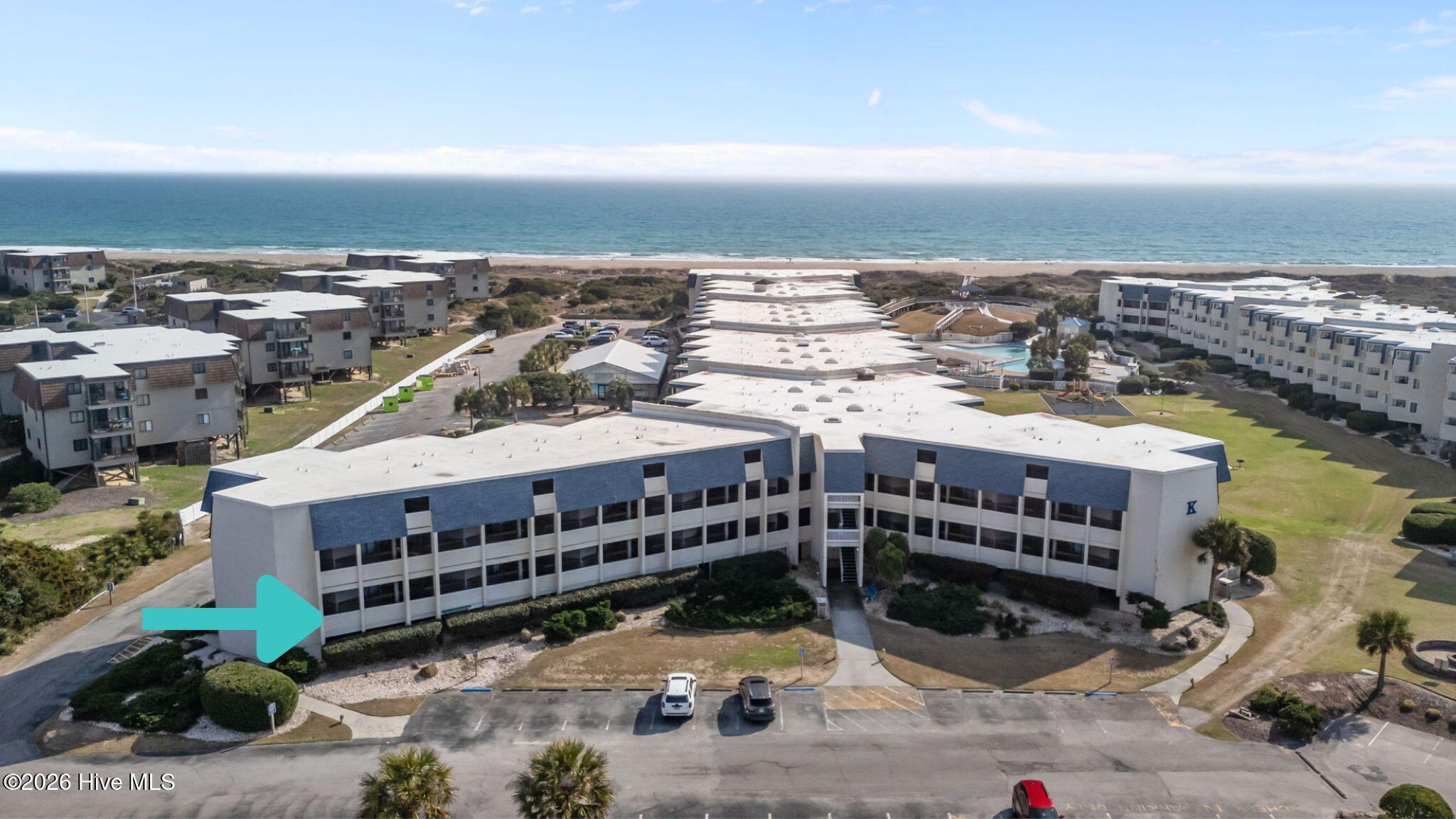 1904 East Fort Macon Road, Unit 151 Atlantic Beach, NC 28512 - Photo 15 of 33 Aerial of Unit