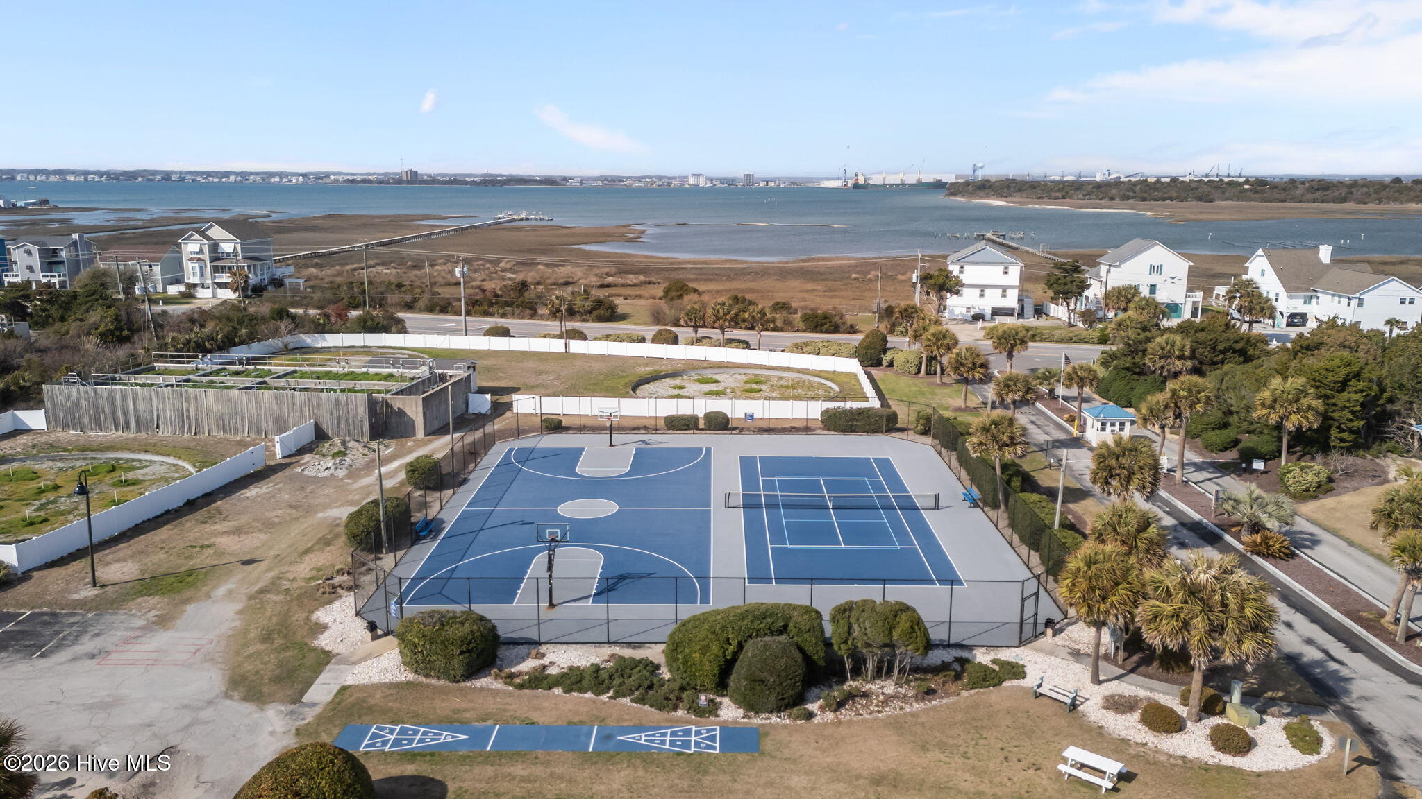 1904 East Fort Macon Road, Unit 151 Atlantic Beach, NC 28512 - Photo 23 of 33 Aerial of Sports Area