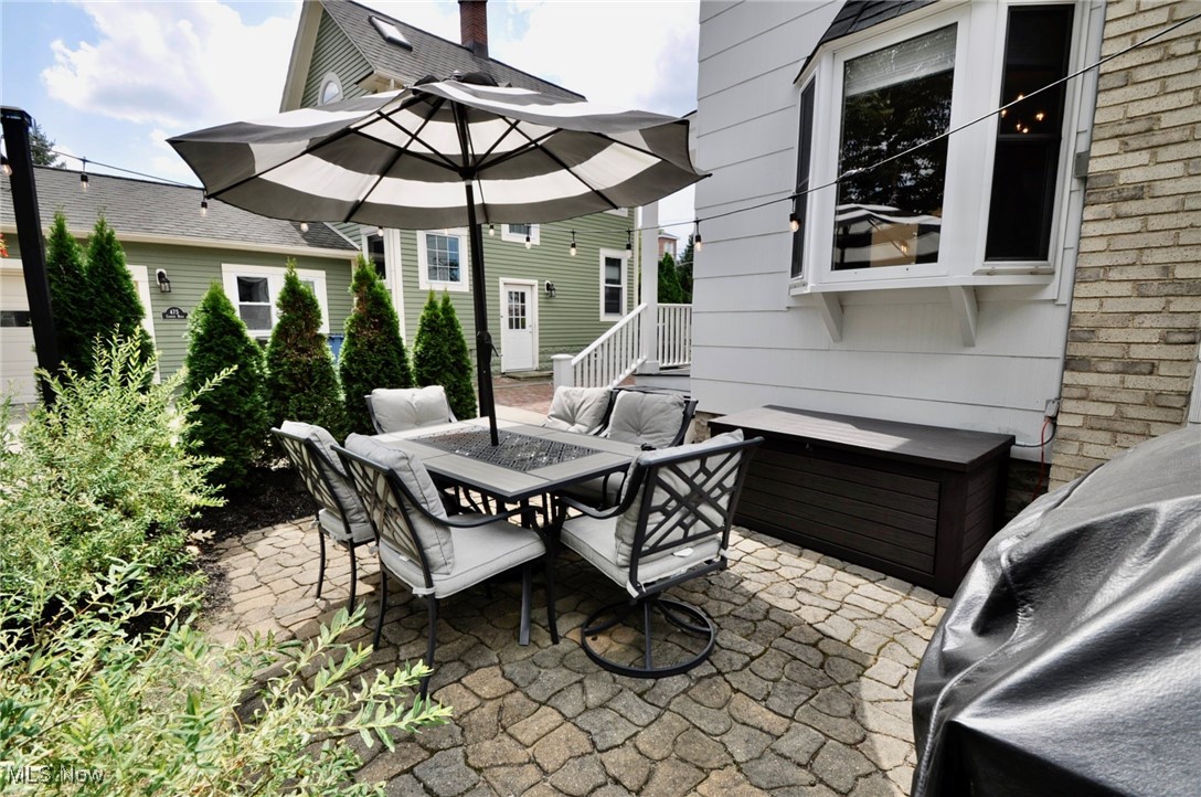 467 Cahoon Road Bay Village, OH 44140 - Photo 36 of 41 View of patio with outdoor dining space
