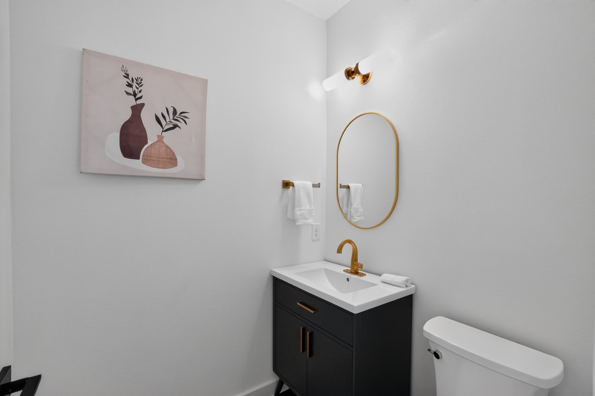 4200 Valley View Road, Unit B Austin, TX 78704 - Photo 29 of 33 a bathroom with a sink and mirror