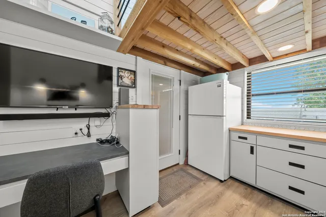 a view of a lake and outdoor space