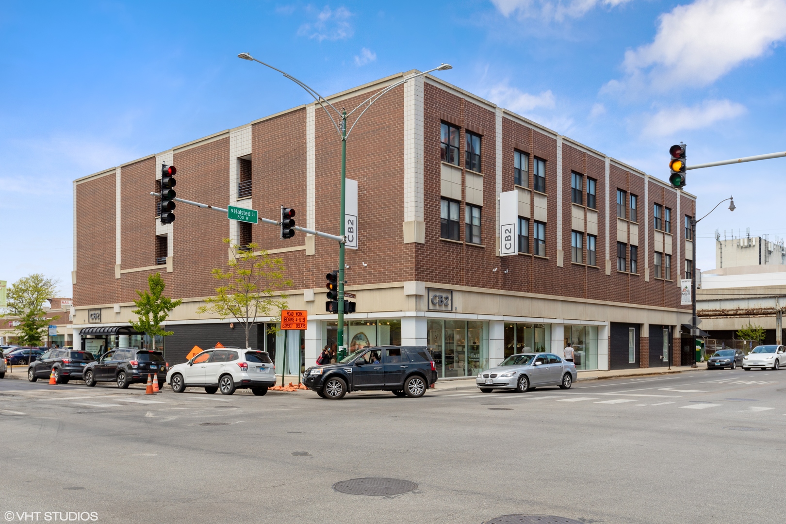 1600 North Halsted Street, Unit 2J Chicago, IL 60614 - Photo 1 of 11 a car parked in front of a building