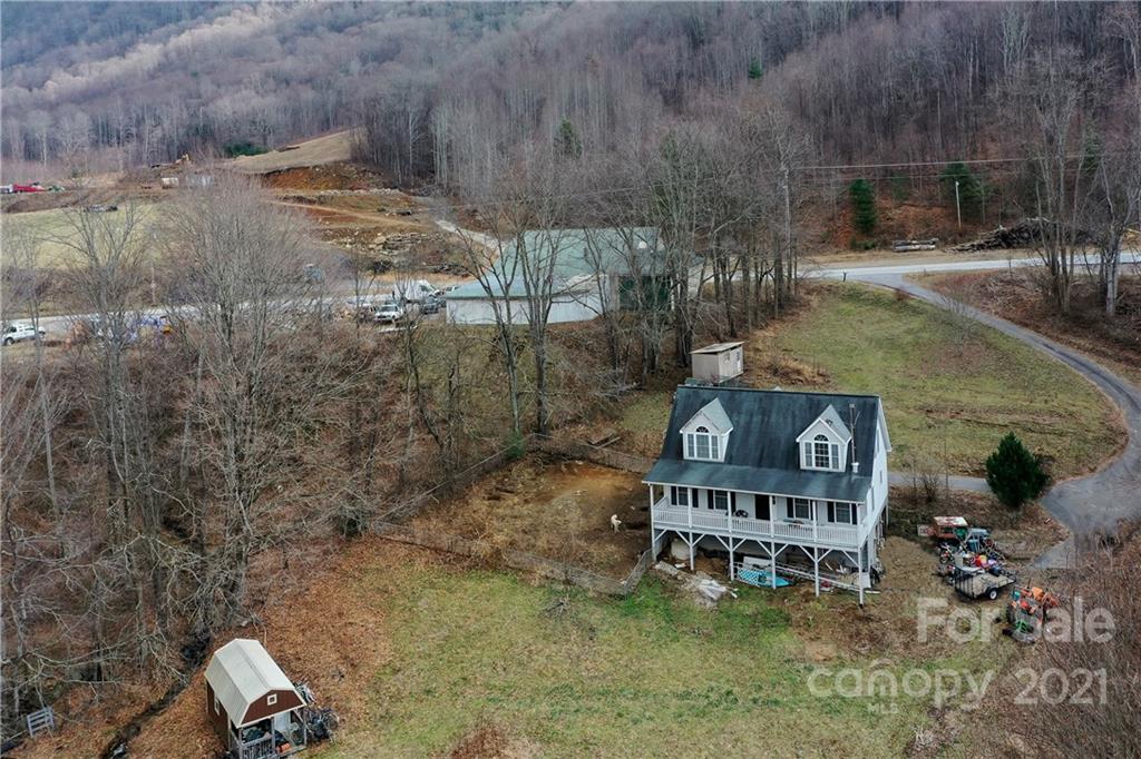 6144 Soco Road Maggie Valley, NC 28751 - Photo 23 of 23 a view of a house with a yard