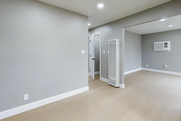 a view of empty room