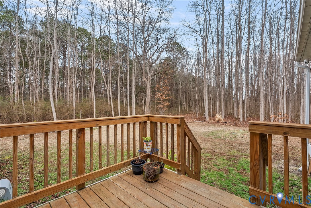 6115 Prospect Road Gloucester, VA 23061 - Photo 39 of 49 a view of balcony with wooden floor